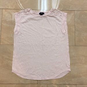 GAP Pink Sleeveless Top